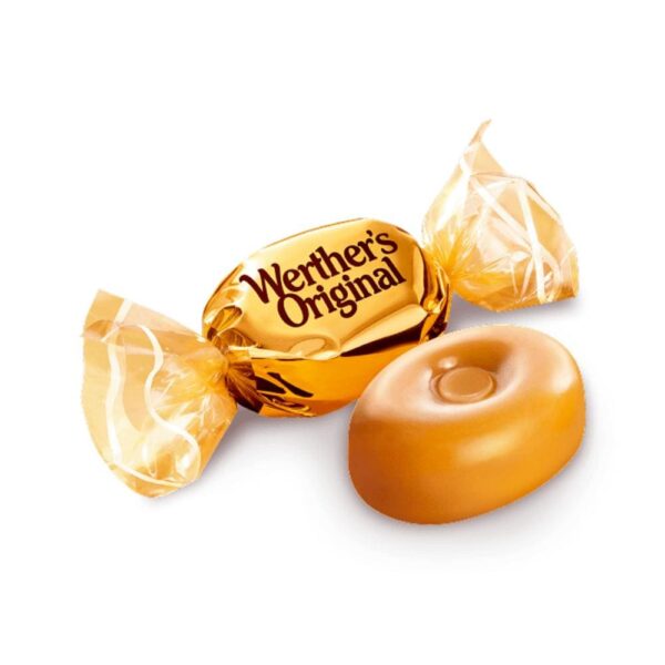 Bomboane Werther's cu lapte si frisca 245g