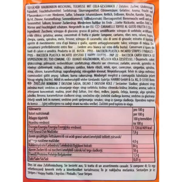 Caramele asortate Maoam Joy-Mixx 400g