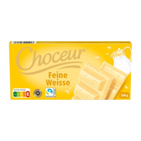 Ciocolata alba cu lapte Choceur 200g