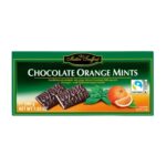 Ciocolata amaruie cu portocala si menta 200g