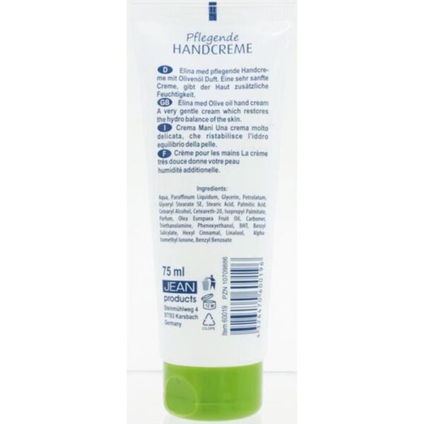 Crema de maini Elina masline 75ml