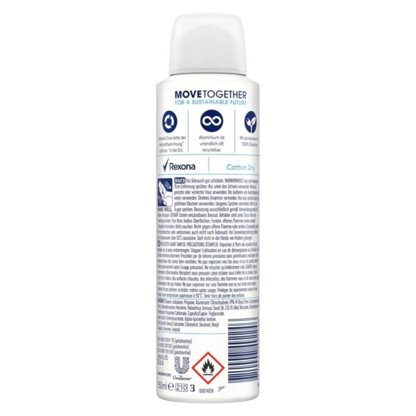 Deo spray Rexona Cotton Dry 150ml