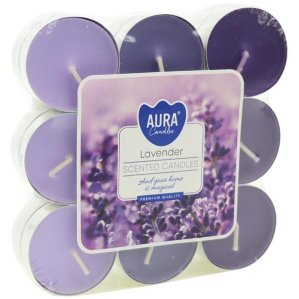 Lumanari parfumate lavanda 18 bucati