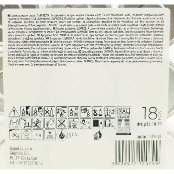 Lumanari parfumate lavanda 18 bucati(1)