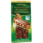 Ciocolata cu lapte si alune intregi 100g