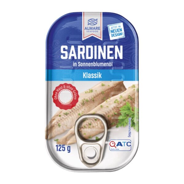 Sardine Almare Klassik in ulei 125g