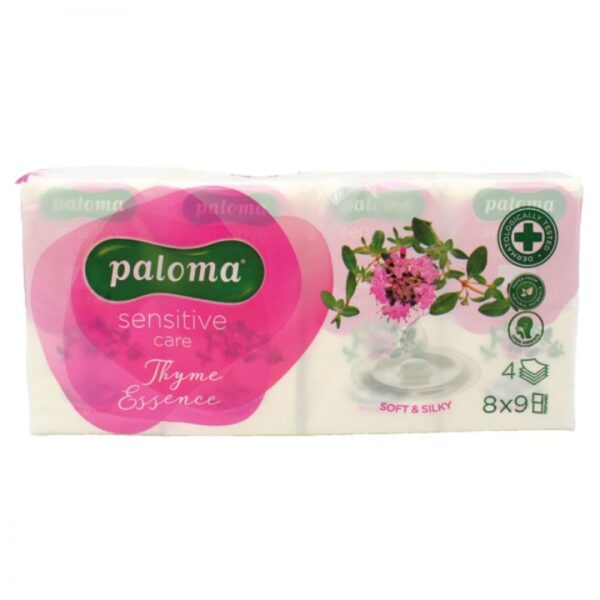 Servetele nazale parfumate Paloma 8 buc