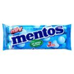 Set drajeuri mentos cu menta 3x38g