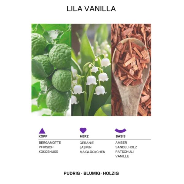 Apa de toaleta Lila Vanilla 50ml