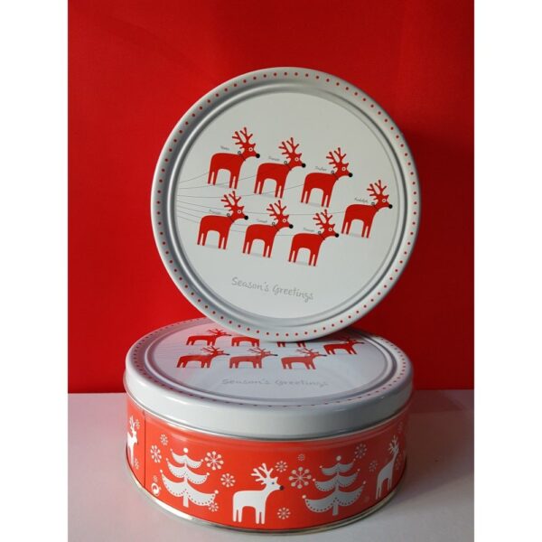 Biscuiti cu unt si bucatele de ciocolata Craciun 454g