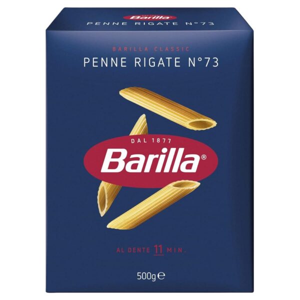 Paste Penne Rigate Nr 73 Barilla 500g