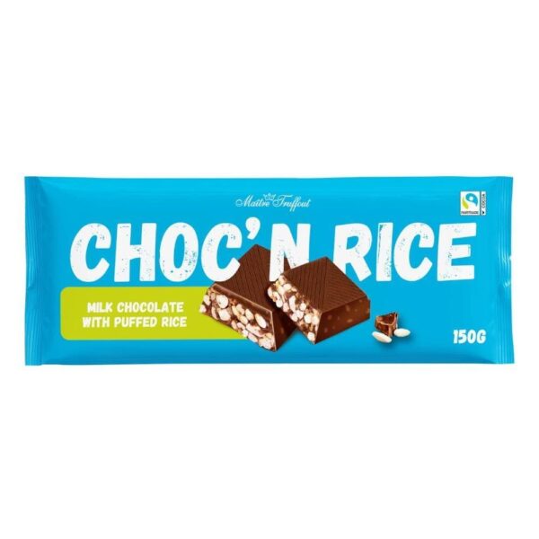 Ciocolata cu lapte si orez expandat 150g