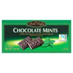 Ciocolata amaruie cu crema de menta 200g