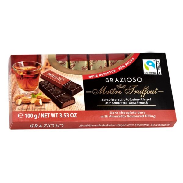 Ciocolata batoane Grazioso amaretto 100g