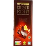 Ciocolata cu portocala si migdale 125g