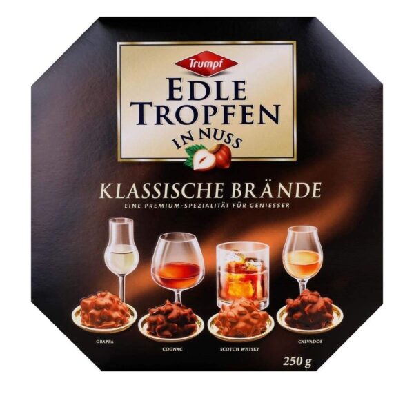 Praline Edle Tropfen Klassische Brande 250g