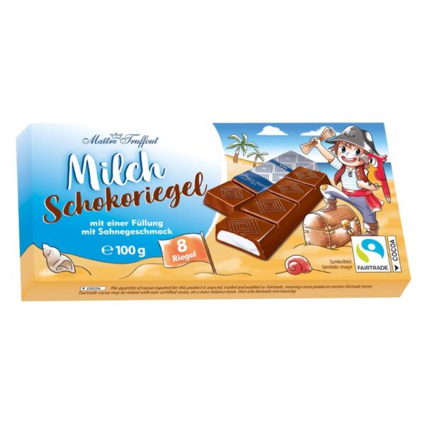Batoane de ciocolata cu lapte pentru copii 100g