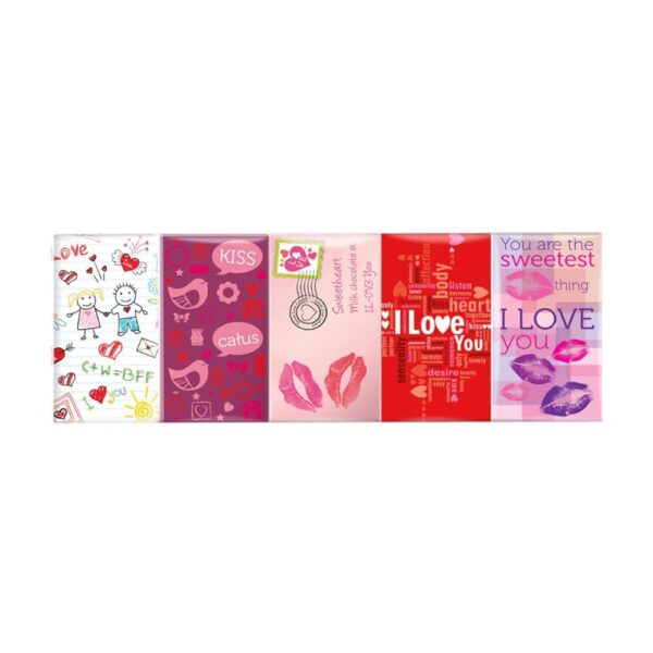 Ciocolatele cu lapte I Love You 75g