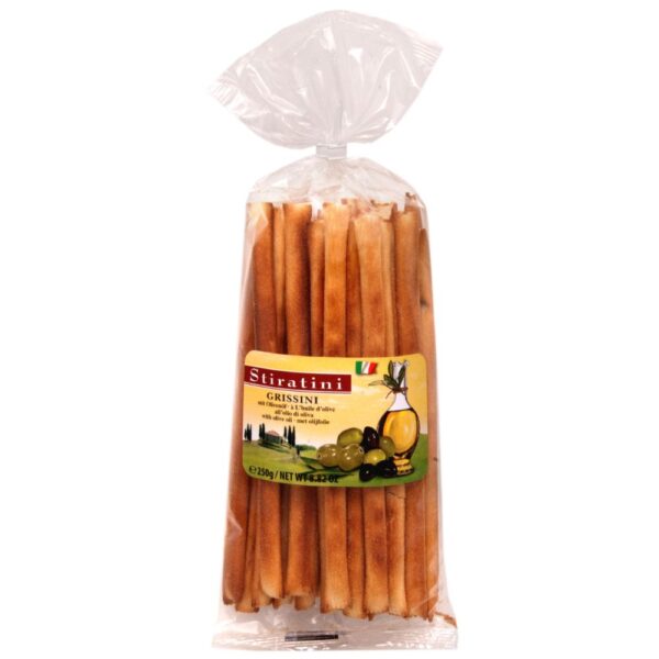 Grisine cu ulei de masline Stiratini 250g