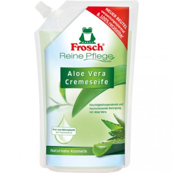 Rezerva sapun lichid Frosch aloe vera 500ml