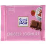 Ciocolata Ritter Sport iaurt si capsune 100g