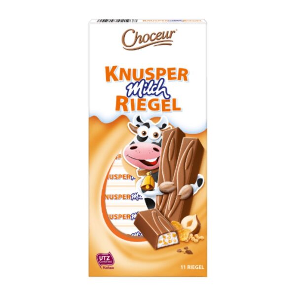 Batoane Choceur Knusper Milch Riegel 200g