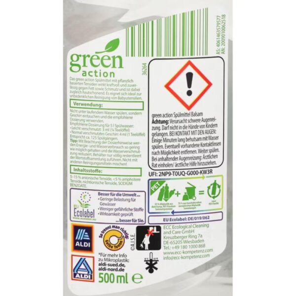 Balsam de vase green action 500ml(a)