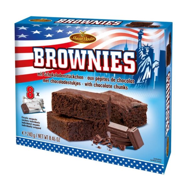 Brownies ciocolata Meister Moulin 240g