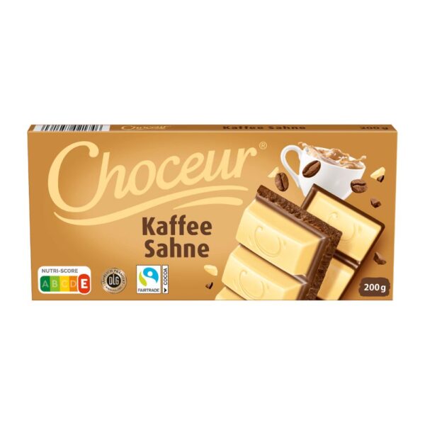 Ciocolata Choceur cafea si frisca 200g