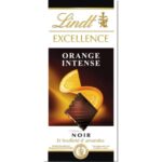 Ciocolata amaruie Lindt portocala intensa 100g