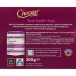 Ciocolata Choceur rum trauben nuss 200g