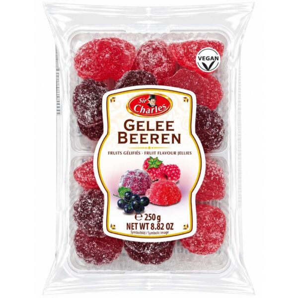 Jeleu fructe de padure Sir Charles 250g