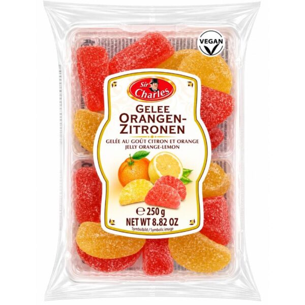 Jeleu portocala si lamaie Sir Charles 250g