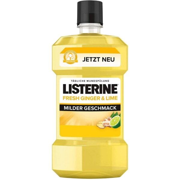 Apa de gura Listerine ghimbir si lime 600ml.