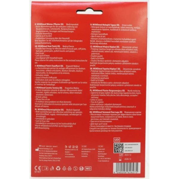 Plasture natural de incalzire Wundmed
