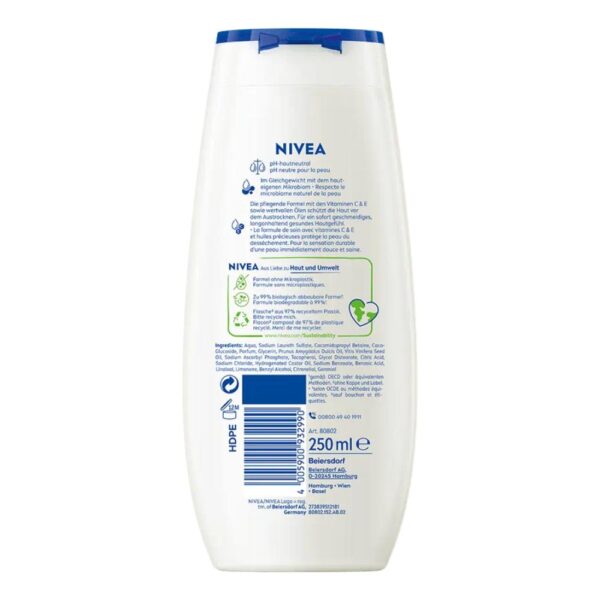 Gel de dus Nivea Creme Soft 250ml