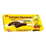 Ciocolata neagra Schoko Bananen cu zmeura 300g
