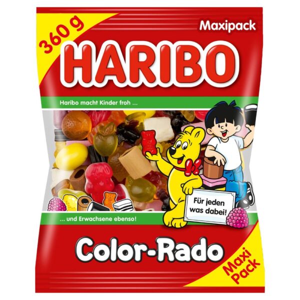 Jeleuri Haribo Color-Rado 360g