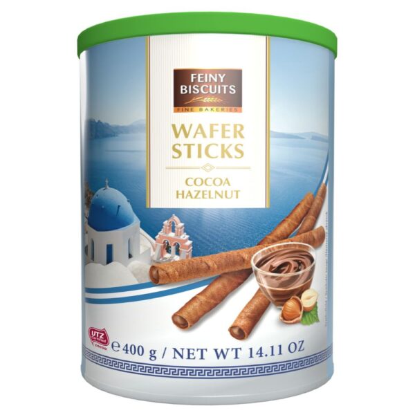 Rulouri de napolitane cu crema de alune 400g