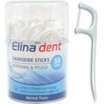Scobitori cu ata dentara Elina Dent 50 bucati