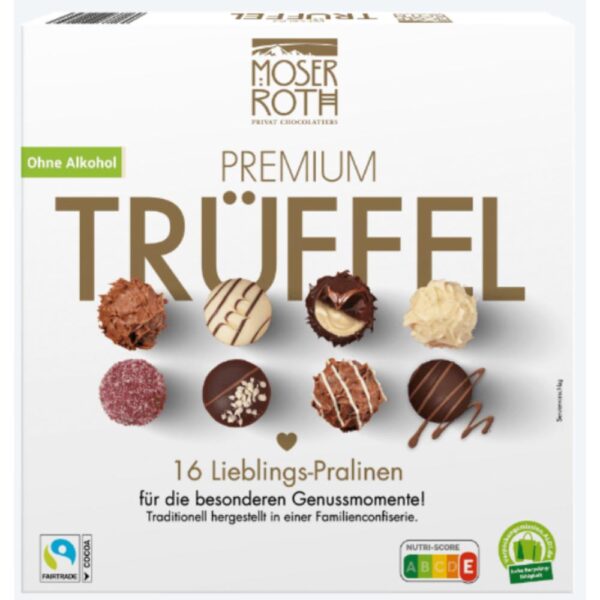 Trufe premium Moser Roth fara alcool 200g