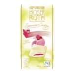 Ciocolata alba Moser Roth merisor zmeura 150g