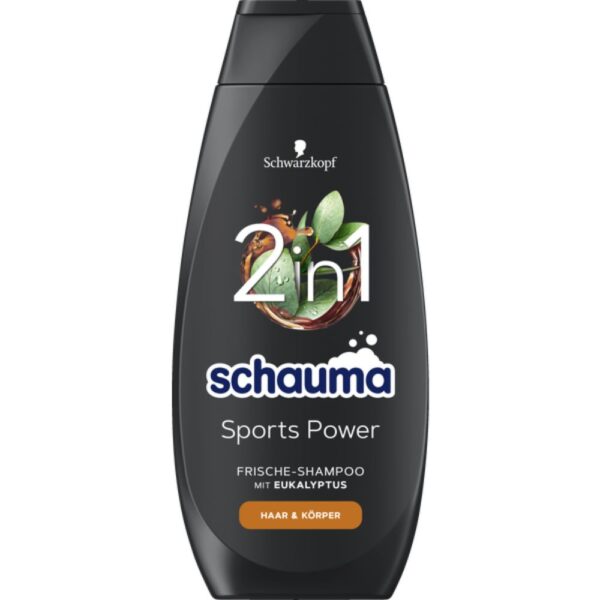 Sampon Schauma Men Sports Power eucalipt 400ml