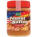 Unt de arahide crocant Gina 350g
