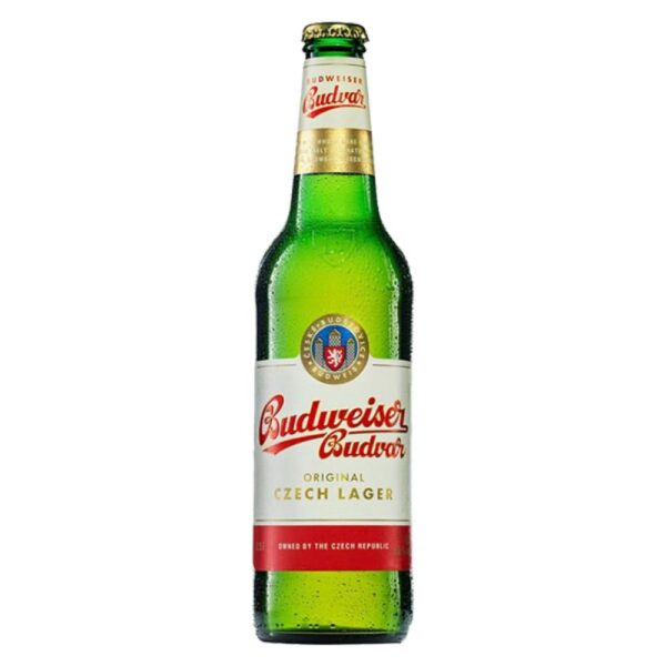 Bere blonda cu alcool Budweiser 500ml