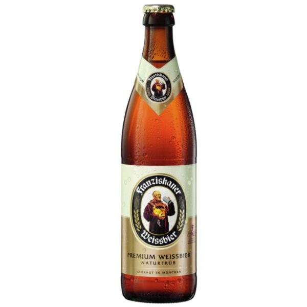 Bere blonda nefiltrata Franziskaner 500ml