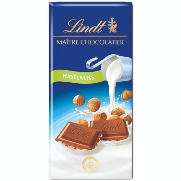 Ciocolata Lindt lapte si alune 100g
