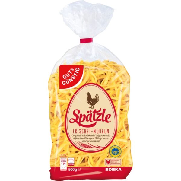 Taitei cu ou Spatzle Gut & Gunstig 500g