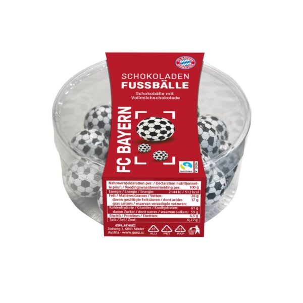 Ciocolatele cu lapte Bayern Munchen 125g