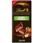 Ciocolata Lindt amaruie cu alune 110g